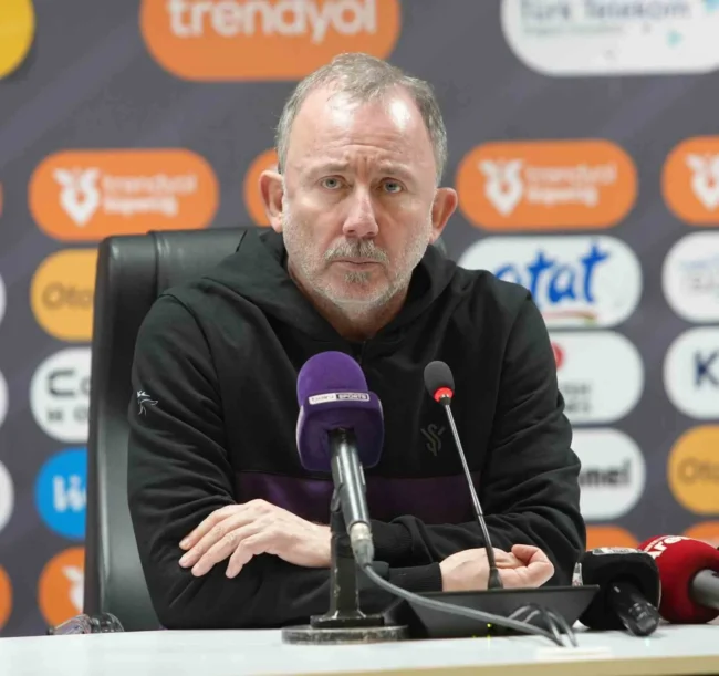Sergen Yalçın: “Mağlubiyetle ayrıldığımız için üzgünüz”